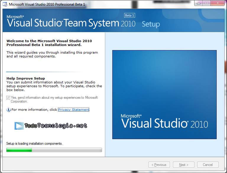 Visual Studio Setup
