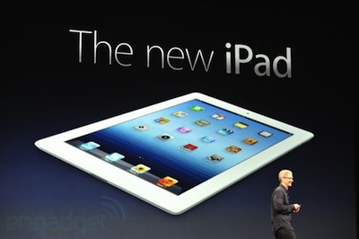 Apple lanza el iPad 3