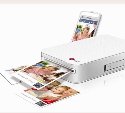 Impresora de fotos portátil para celulares 